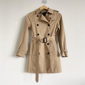 Aritzia Babaton beige trench coat